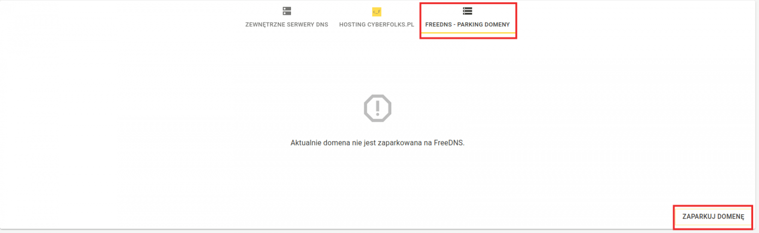Jak zmienić DNS y dla domen zarejestrowanych w CyberFolks pl Pomoc